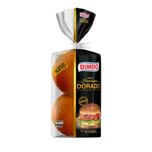 PAN HAMBURGUESA DORADO BIMBO  X 360 GRS 4 UNDS