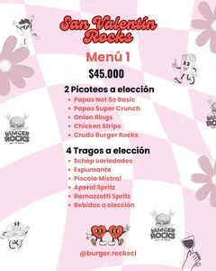 Menú 1: Día de los Enamorados