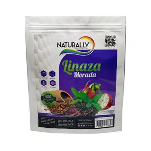 Linaza molida naturally morada x 500 grs