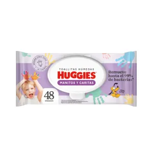 Toallitas Humedas Huggies Manos y Carita x 48 und
