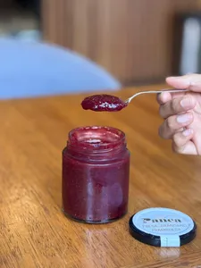 Mermelada fresa, arándano y frambuesa