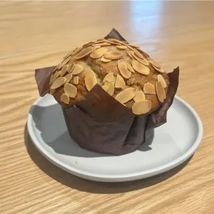 Muffin de plátano con almendra