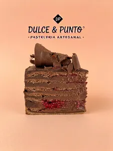 Pastel Trufa- frambuesa 0% Azúcar