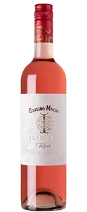 Botella de vino cousiño macul rose