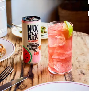 NIX & KIX AGUA SANDIA Y HIBISCO 250 ML