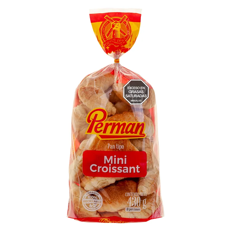 Mini croissant perman x 20 und x 430 grs