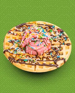 Waffle Castillo de los Condes