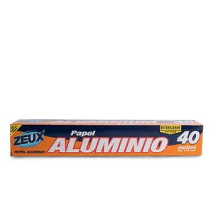 Papel aluminio zeux x 40 metros repuesto