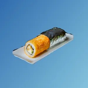 Hand roll salmón queso palta