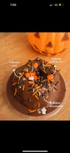 Volcano Cake Halloween Edition