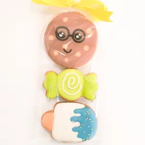 Galletas Pintadas: Carita intelectual
