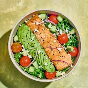 Ensalada de salmón