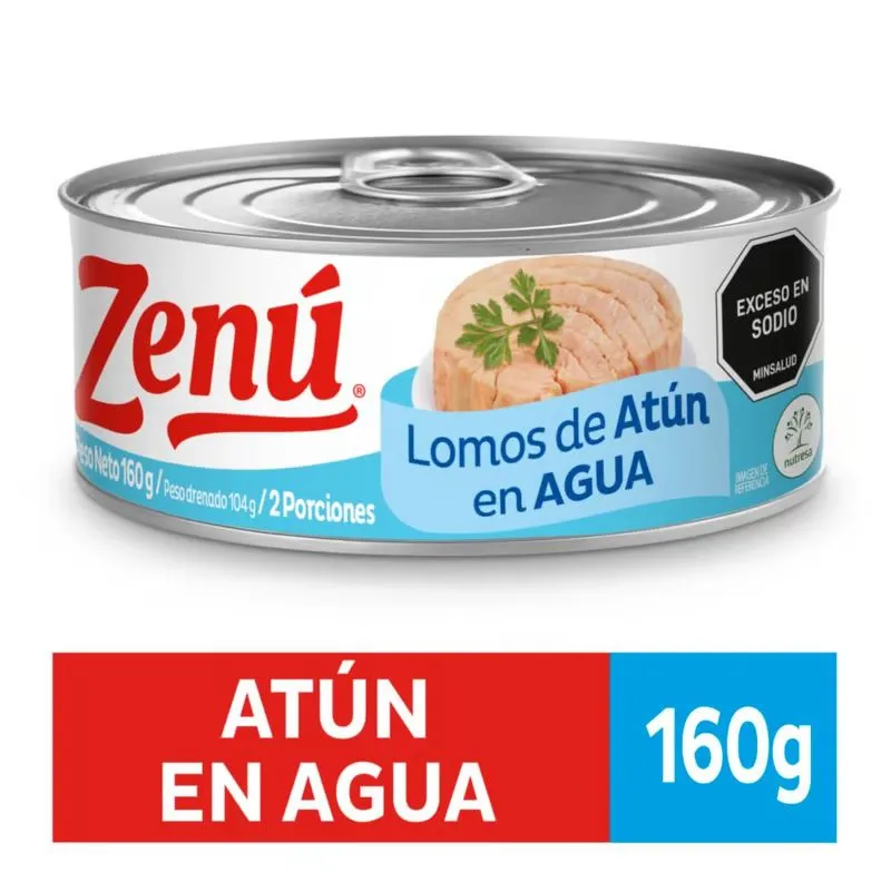 ATUN ZENU LOMOS EN AGUA X 160 GRS ATUN ZENU LOMOS EN AGUA X 160 GRS