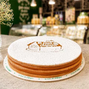 Alfajor mediano redondo de lúcuma (8/10 porc)