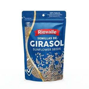 Semillas de girasol riovalle x 100 grs Semillas de girasol riovalle x 100 grs