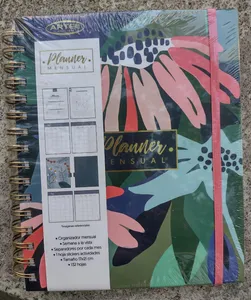 PLANER MENSUAL AZUL