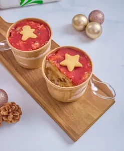 Gelato de cuchara de Panetón