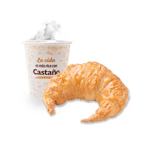 Medialuna + Café/Té Mediano