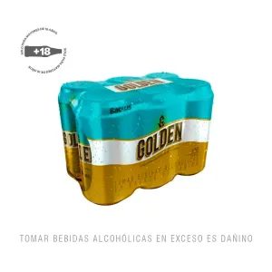 Bebida De Maiz Golden Sixpack Lata 473 Ml