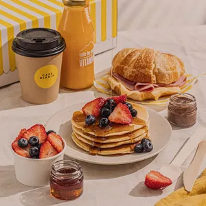 Brunch croissant pancake