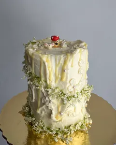 Pastel personalizado de vela derretida