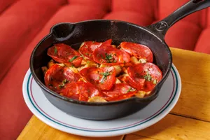 Cacerola de Champiñones y chorizo