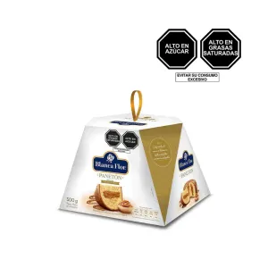 Paneton Blanca Flor Manjar Caja x 500 g