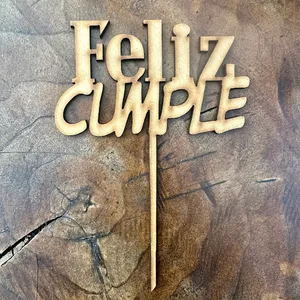 Topper feliz cumple