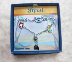 PULSERA PLATERIA STITCH