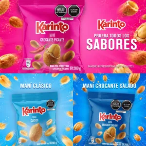 Maní Karinto Crocante Picante x 200 g