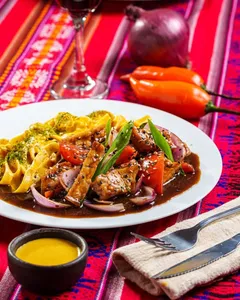 Fetuccini a la  huancaína