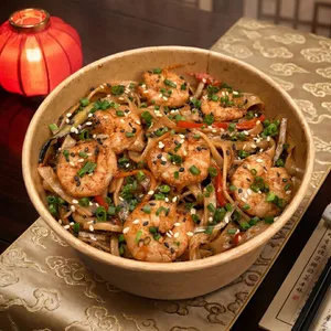 Fuerte - Wok Chino con Camarones