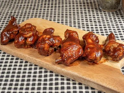 Alitas bbq