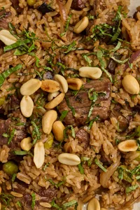 Arroz Kok (contiene maní)