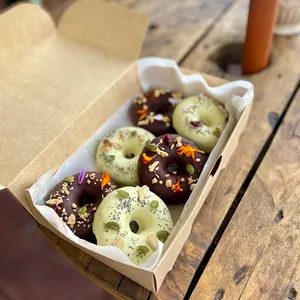 Donuts Box Mix 6 Donas Veganas APLV, Sin Soya