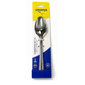 SET  X 3 CUCHARA SOPA MEDELLIN UNIVERSAL
