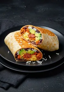 Burrito De Huevo Con Chorizo