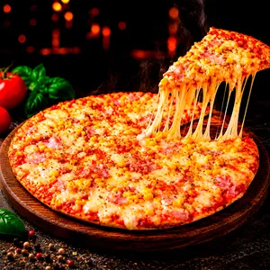 Pizza pequeña tradicional 6 porciones Pizza pequeña tradicional 6 porciones
