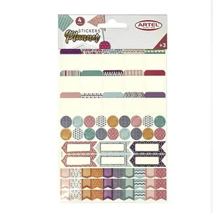 Stickers Pastel 4 Hojas(170X125MM)