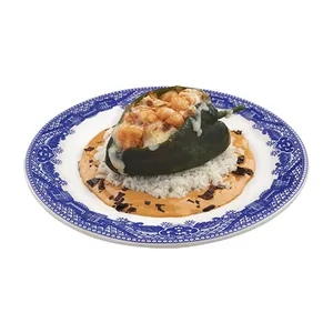 Chile poblano relleno de camarón SKU 18791