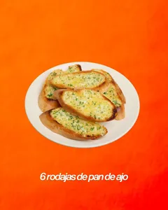 Pan de ajo 6 unidades