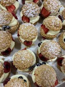 Profiteroles rellenos