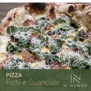 Pizza Fichi e Guanciale