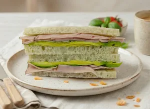 Nuevo! Sándwich Miga Jamón Palta