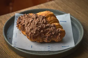 Croissant de chocolate