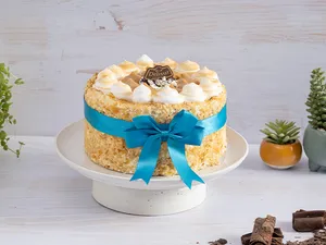 Torta celestial amapola