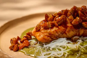 Salmón Garrapiñado