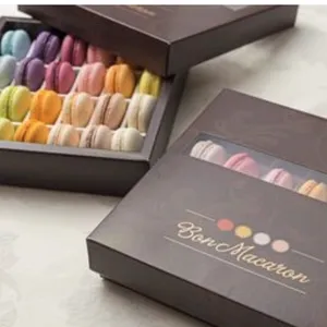 Cajas de macarons
