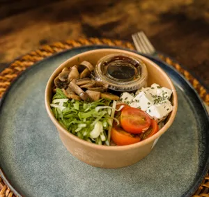 Gohan Champiñon teriyaki