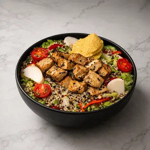 Bowl Tofu y Humus +